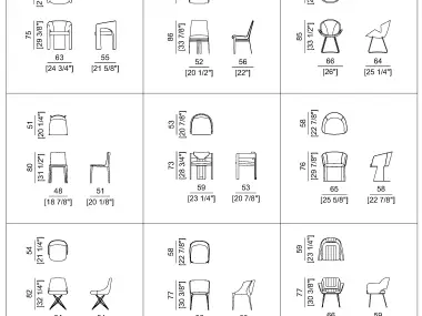 Download Chairs and Armchairs Pack - Free CAD Blocks for AutoCAD